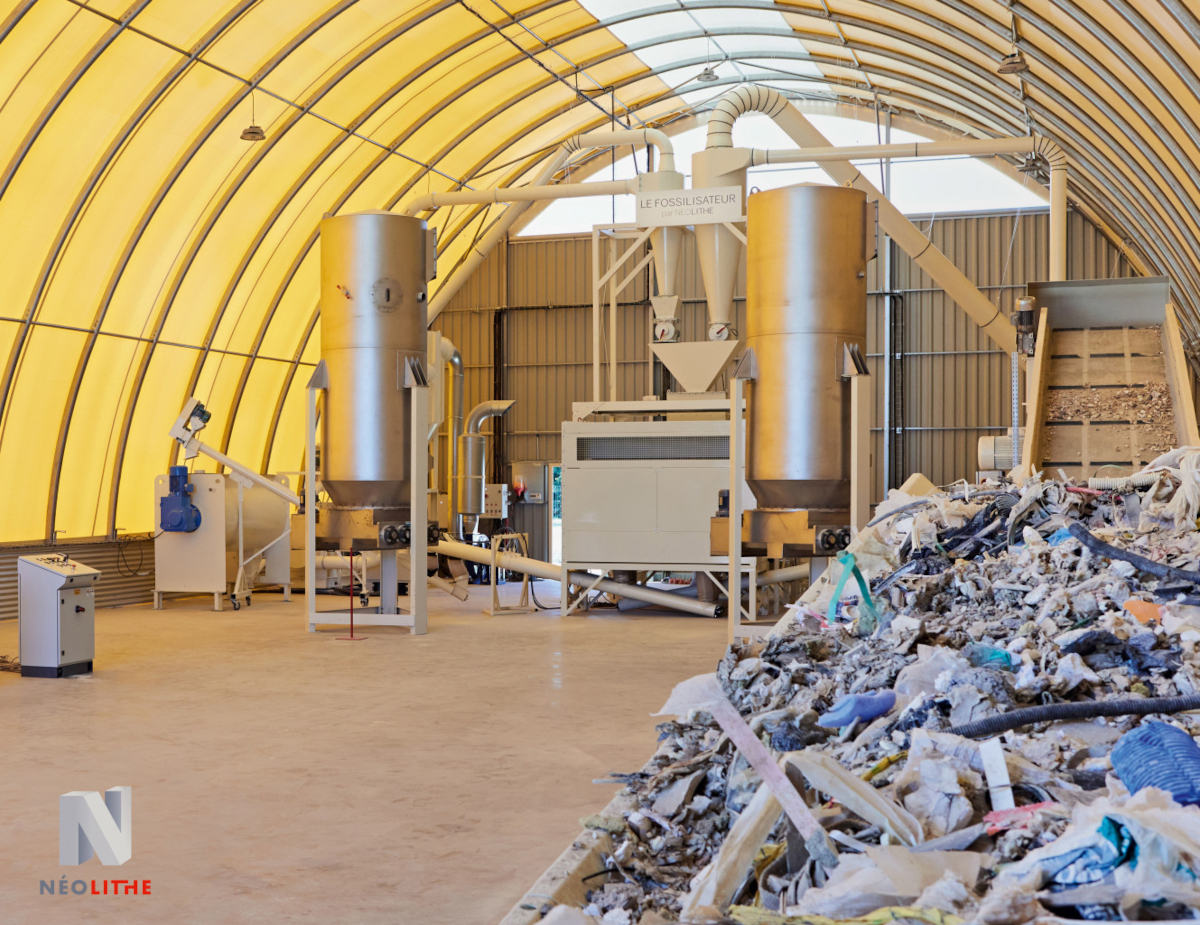 Innovation : Néolithe transforme les déchets non-recyclables en granulats pour la construction