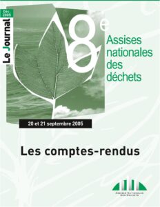 Comptes-rendus des 8e Assises des Déchets
